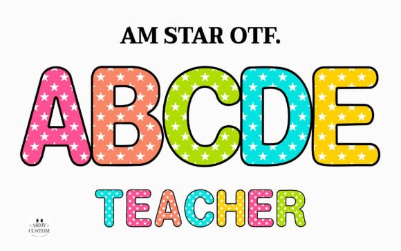 Am Star Font for Bold Web Design