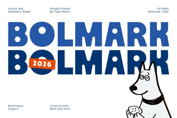 Bolmark: A Bold Font for Business Branding