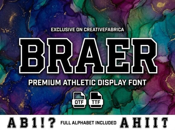 Braer Font: Bold & Beautiful