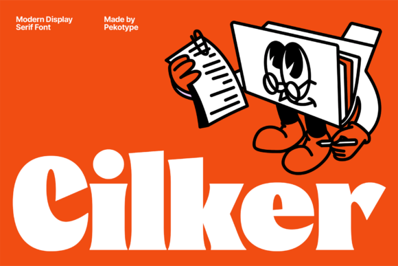 Cilker – Bold Display Font