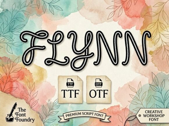 Flynn Font: Maritime Elegance in Type