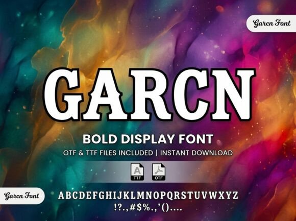 Garcn Font: Bold & Memorable