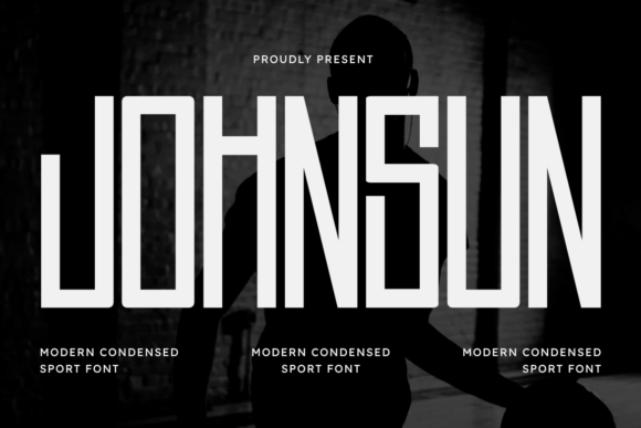 Johnsun: A Bold Font for Impactful Design