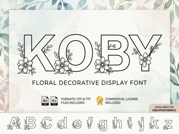 Koby: A Bold Font for Business Branding