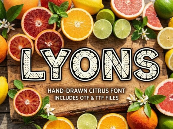 Lyons Font for Bold Campaigns