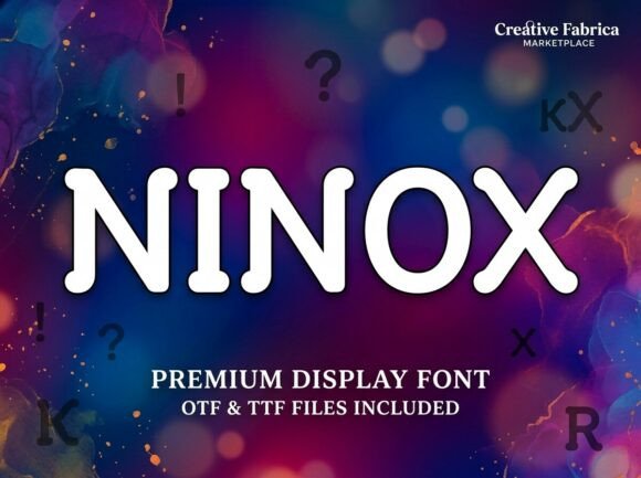 Ninox: A Bold Font for Editorial Design