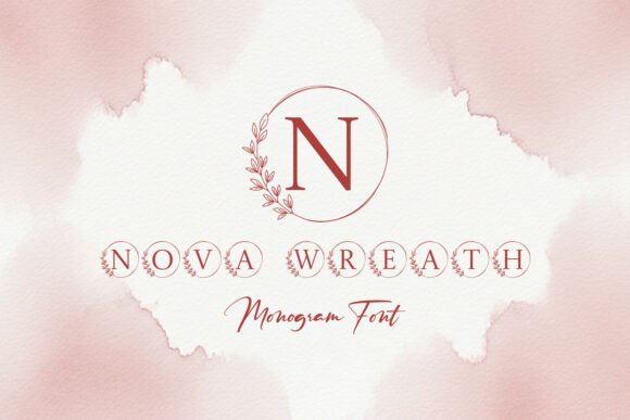 Nova Wreath Font for Professional Branding