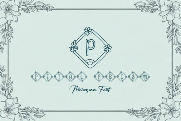 Petal Prism Font Adds a Flair of Elegance to Digital Projects