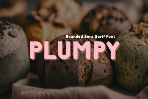 Plumpy Font for Creative Design