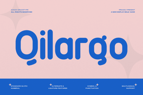 Qilargo Font: Bold and Modern