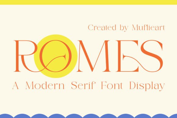 Romes Font for Modern Brand Sophistication