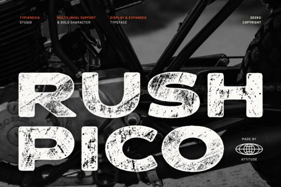 Rushpico Font for Creative Projects