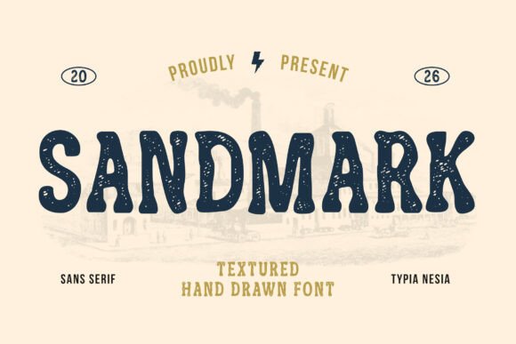Sandmak Font: Rustic Elegance for Editorial Design