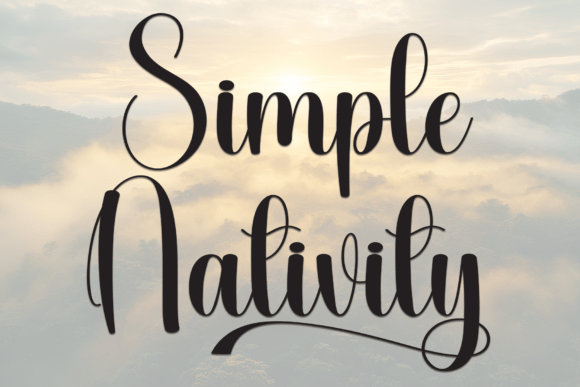 Simple Nativity Font Review
