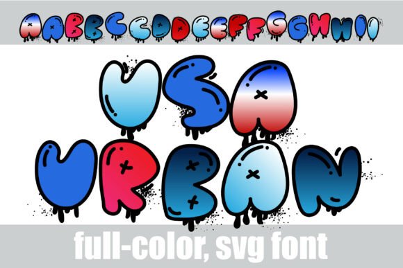 Usa Urban Art Font: Bold Typography for Digital Branding